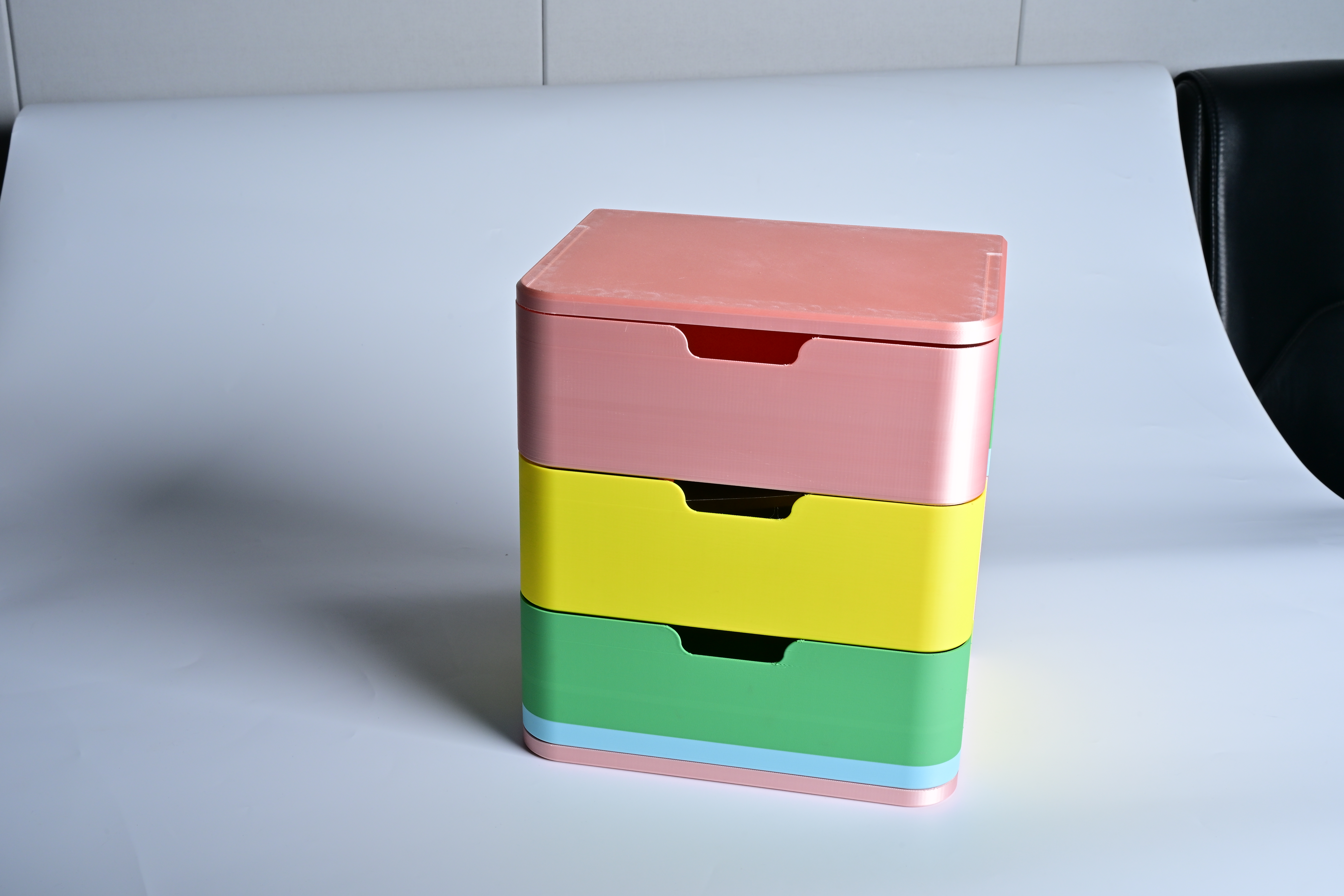 Miniatura 1 do modelo 3D 抽屉收纳盒（无限叠加）