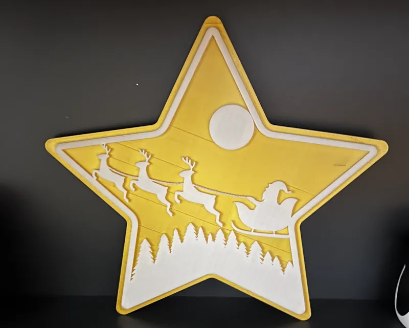 Christmas Magic Star Design