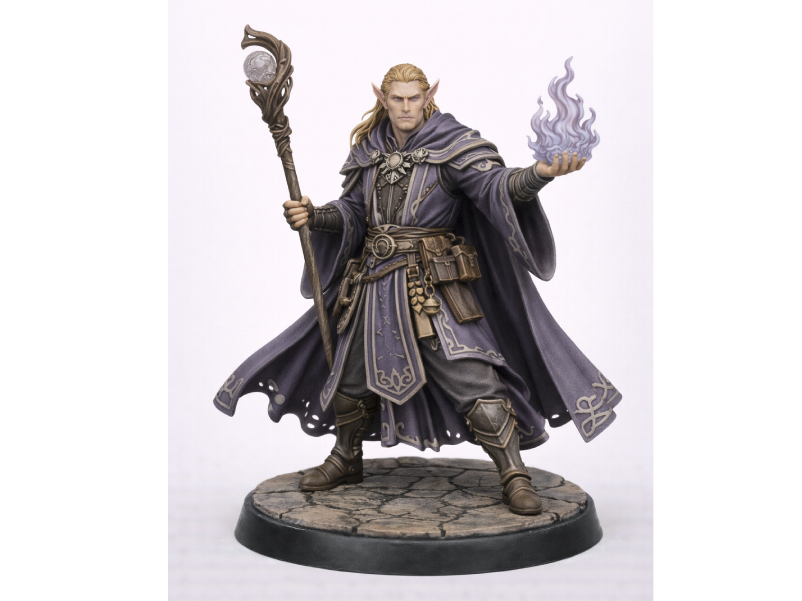 Elf Sorcerer Miniature