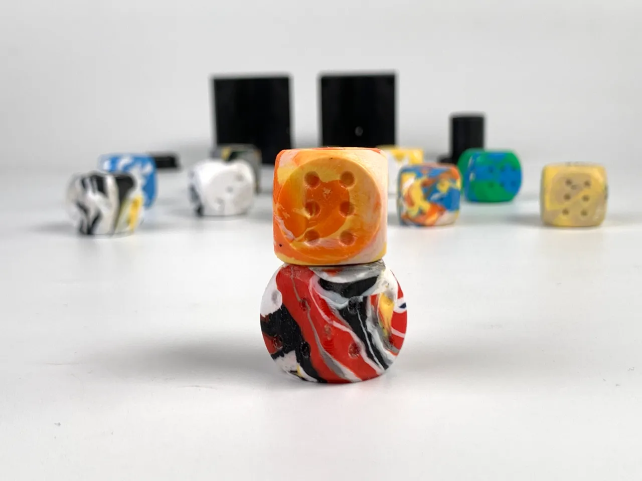 Dice mold / 骰子模具 view 3