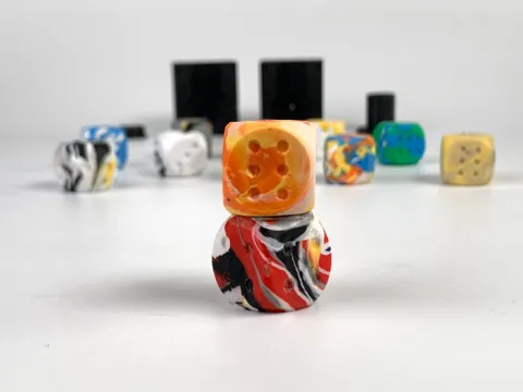 Dice mold / 骰子模具 view 3