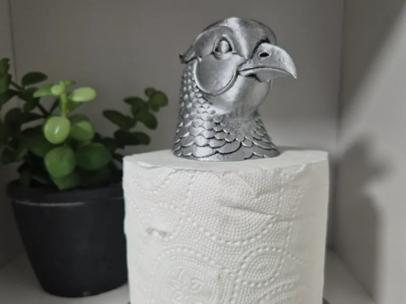 Pheasant Toilet Paper Holder