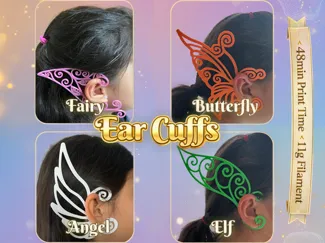 Ear Cuffs - Fairy - Butterfly - Angel - Elf