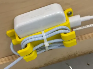 Under desk mount for M1 - M4 iMac power bricks