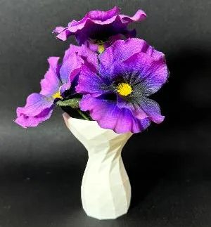 Small Polygon Vase