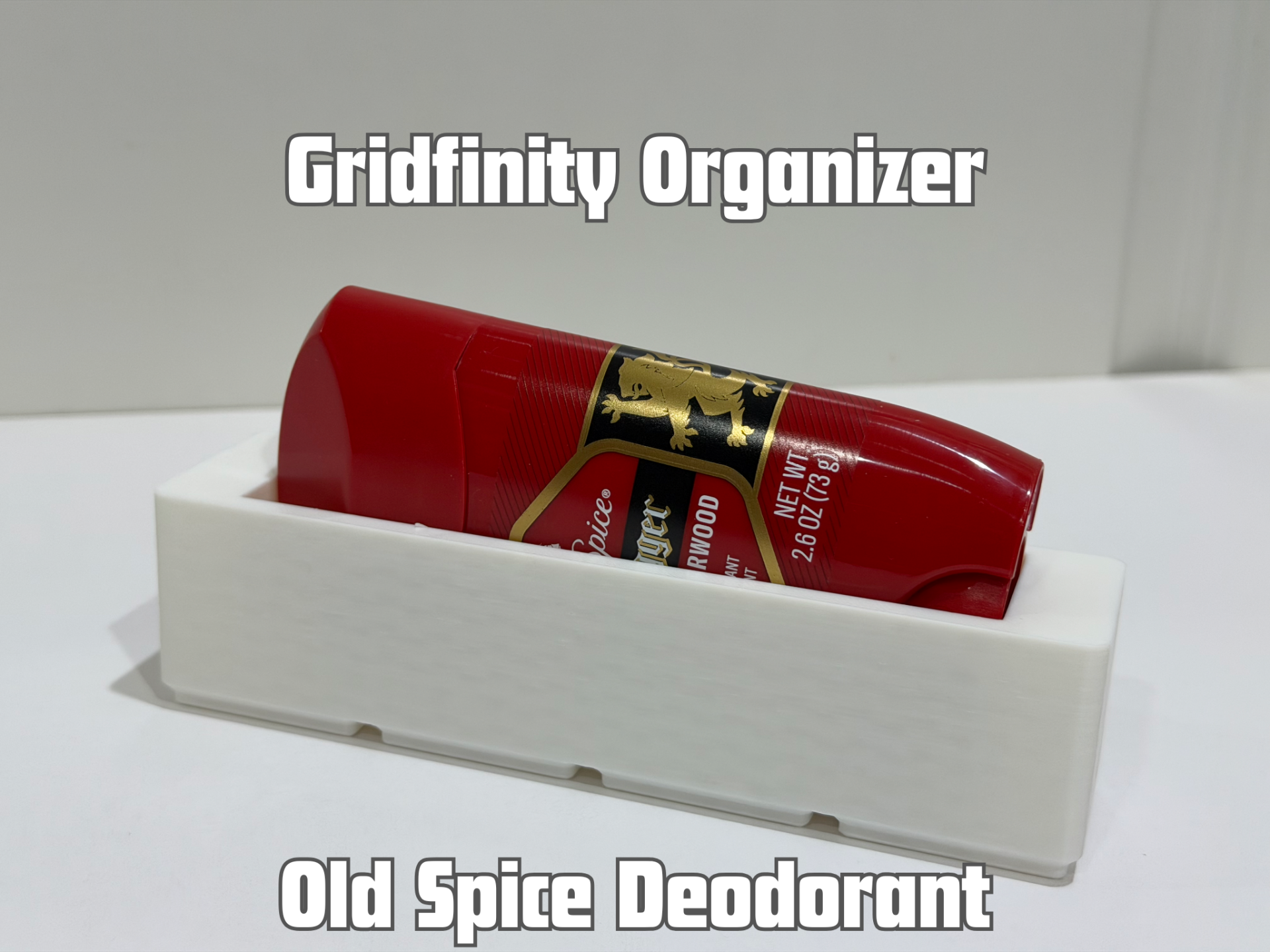 Gridfinity Old Spice Deodorant Organizer