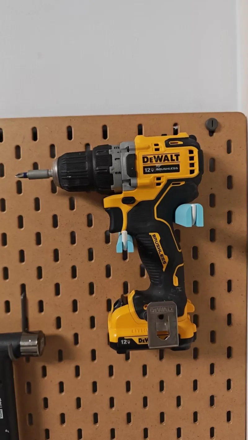 IKEA Skadis DeWalt Electric Drill Mount