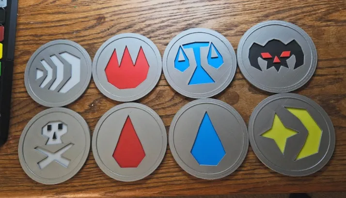 Runescape Coaster Set AMS Ready