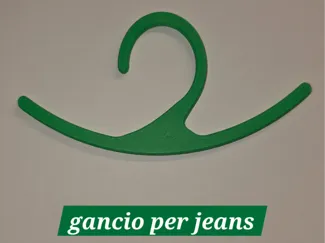 Gruccia Salva-Spazio per Jeans e Pantaloni