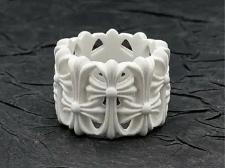 Chrome Hearts Style Ring
