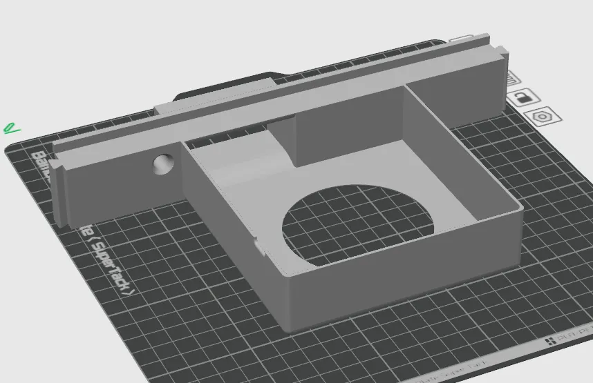 Mini Fan Riser P2S Riser External Exhaust Fan Component - Official Version (requires ...