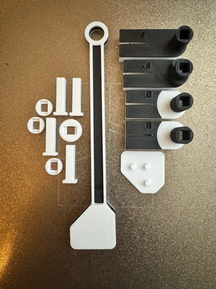 AMS 2 Pro mounts and strut for AMS Pro 2 Riser V5 - Free 3D Print Model ...