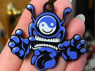 Grizclops Keychain