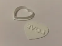Emporte-pièce cœur Love — photo 1