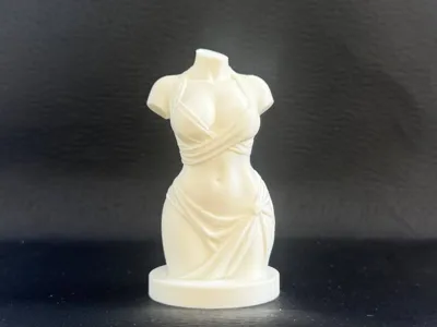 Decorative Female Bust (Slim Version)