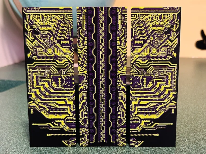 Alien Mainframe 3 Bookmarks Set + 200x200 Hueforge
