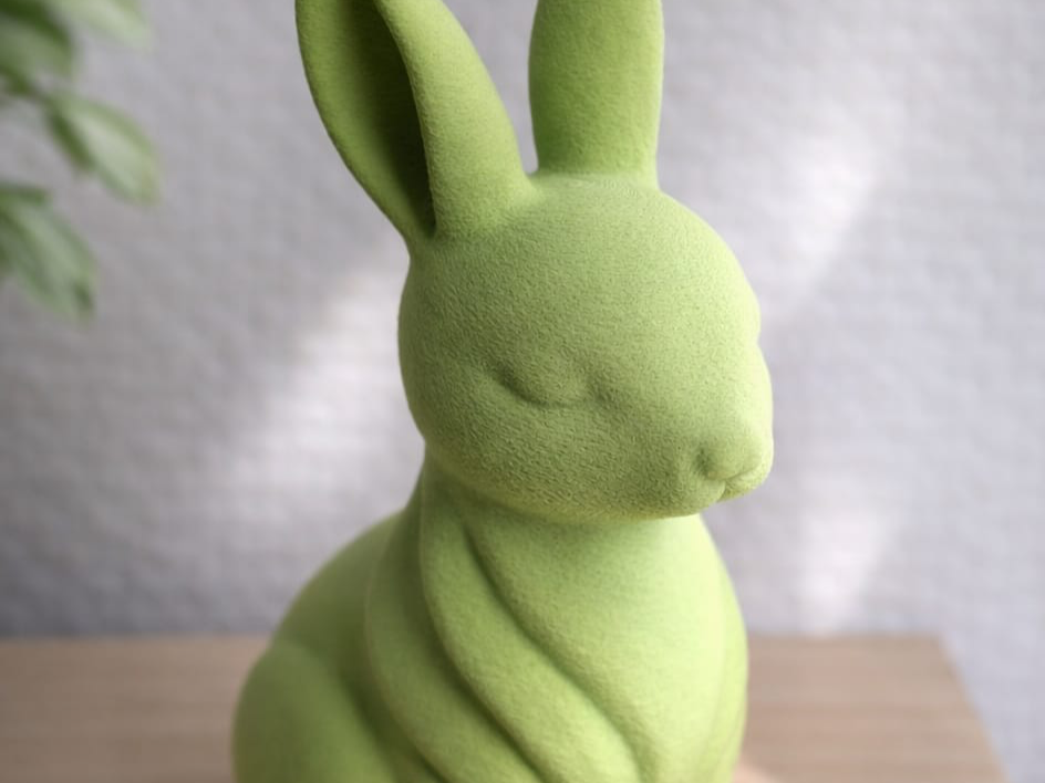 minimalistic modern bunny perfect easter decor