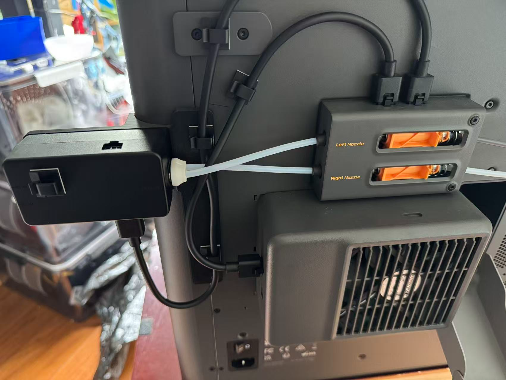 Miniatura 2 do modelo 3D 耗材变轨器支架改（适配X2D）