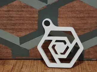 Onshape Logo Keychain