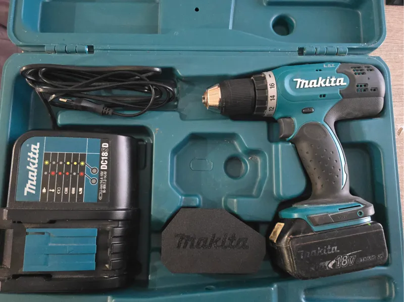 Battery-Shaped Bit & Accessory Storage Box
