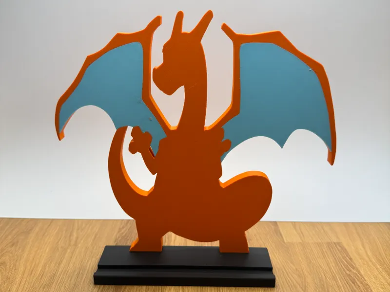 Charizard Pokemon card display 