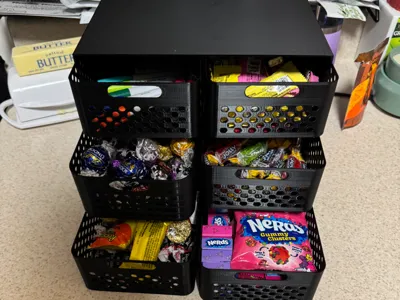 Storage and box and holder