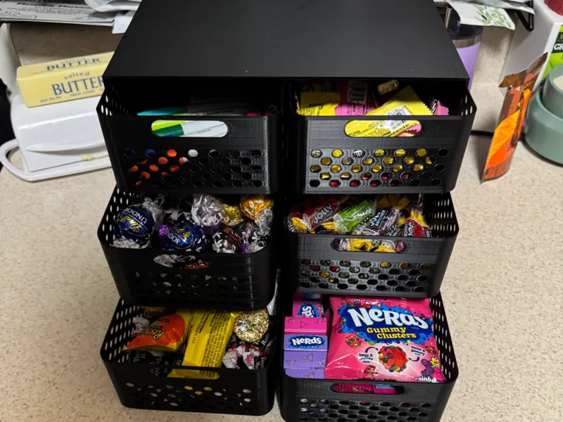 Storage and box and holder