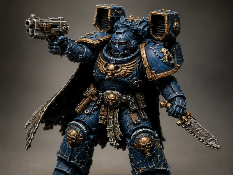 Vanguard Veterans Primaris Space Marine 9 32mm dnd