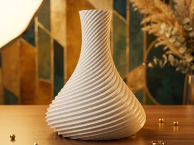 Voronoi Spiral Vase
