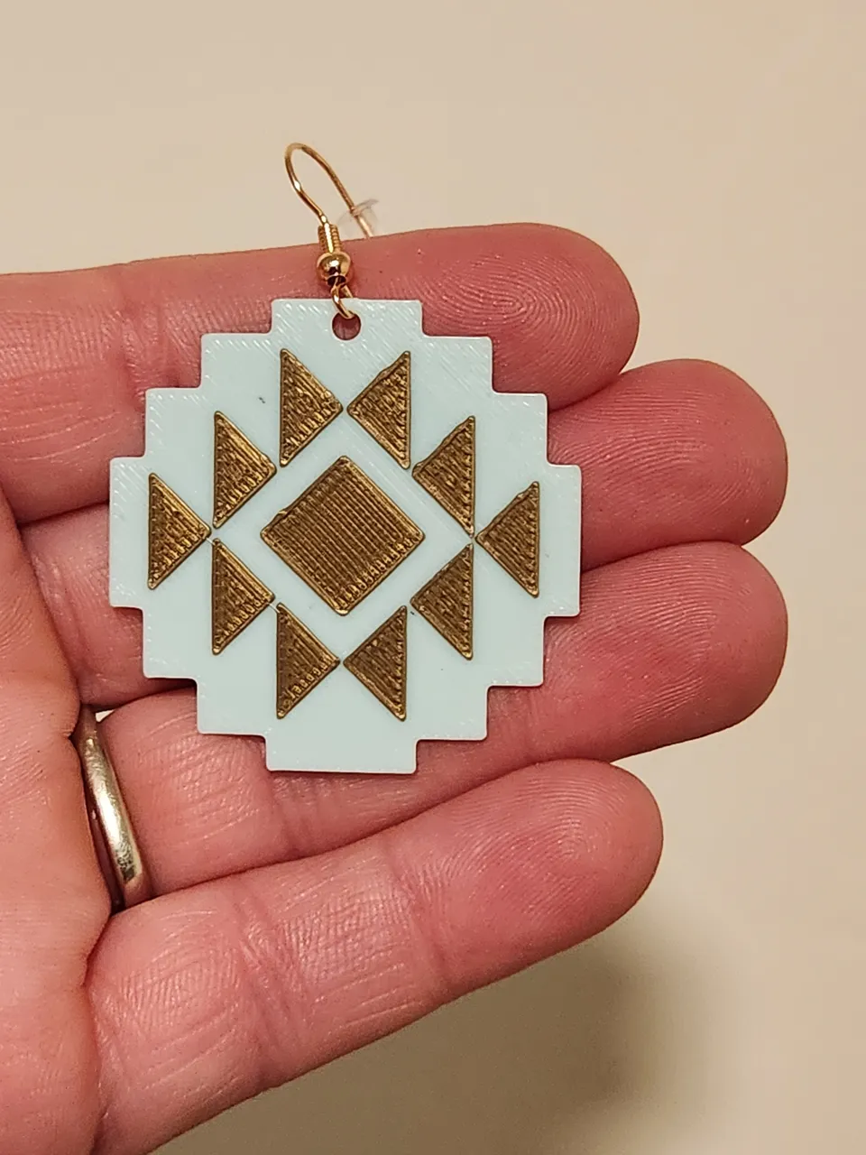 Aztec Earrings view 2
