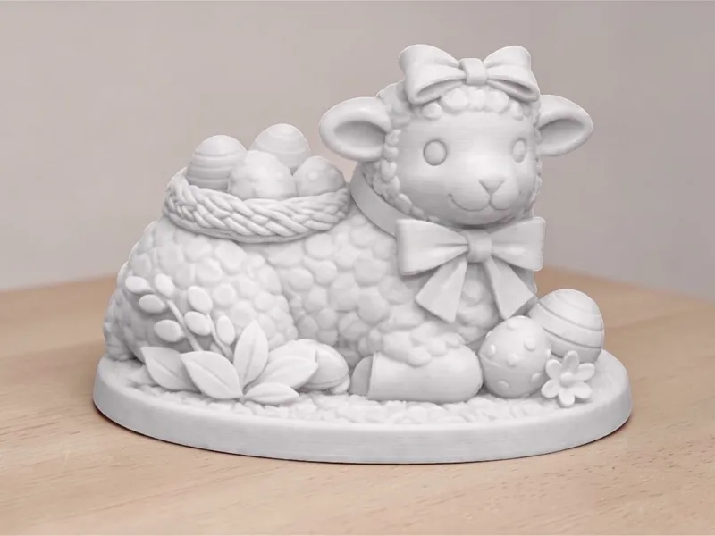 decorative Easter lamb