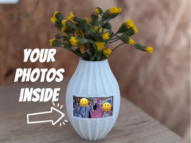 Photo vase