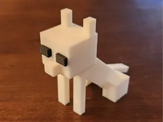 Sitting Block Cat