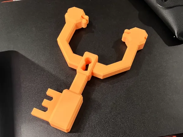 Lance-pierre Keyshot de Roblox Rivals (accessoire cosplay)