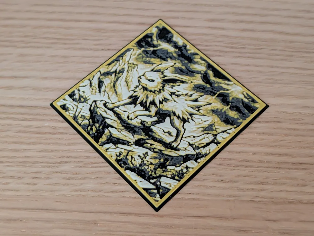 *NEW!* Eeveelution Pokemon Hueforge & Frame V2 - Free 3D Print Model ...
