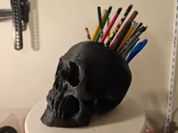 Organiseur de bureau tête de mort — photo 2