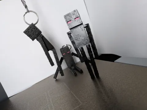 Enderman - Print in Place Articulated view 2