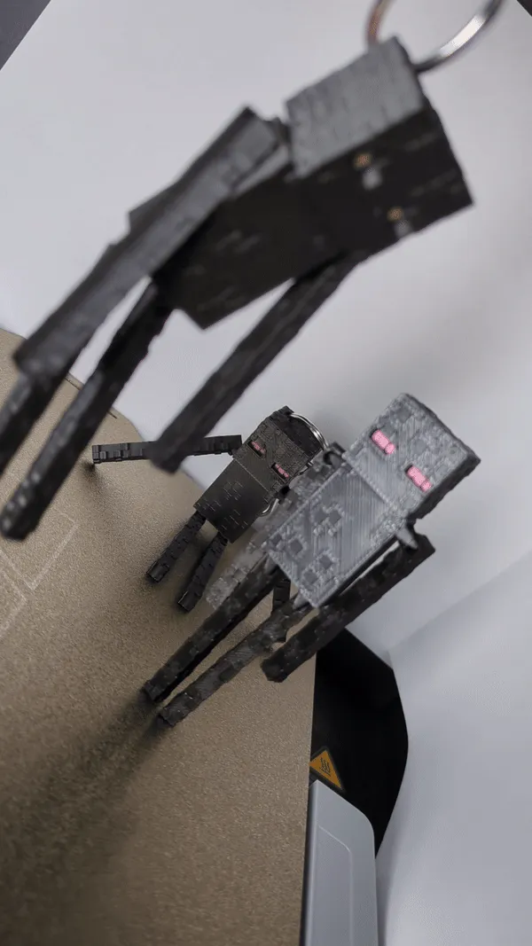 Enderman - Print in Place Articulated view 4
