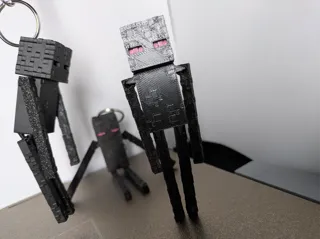Enderman - Print in Place Articulated