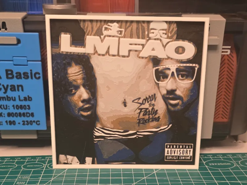 LMFAO "Sorry for Party Rocking" Album - Hueforge
