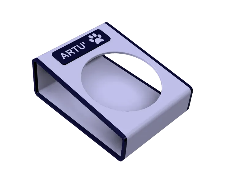 Food Bowl Raiser Stand Small - personalized