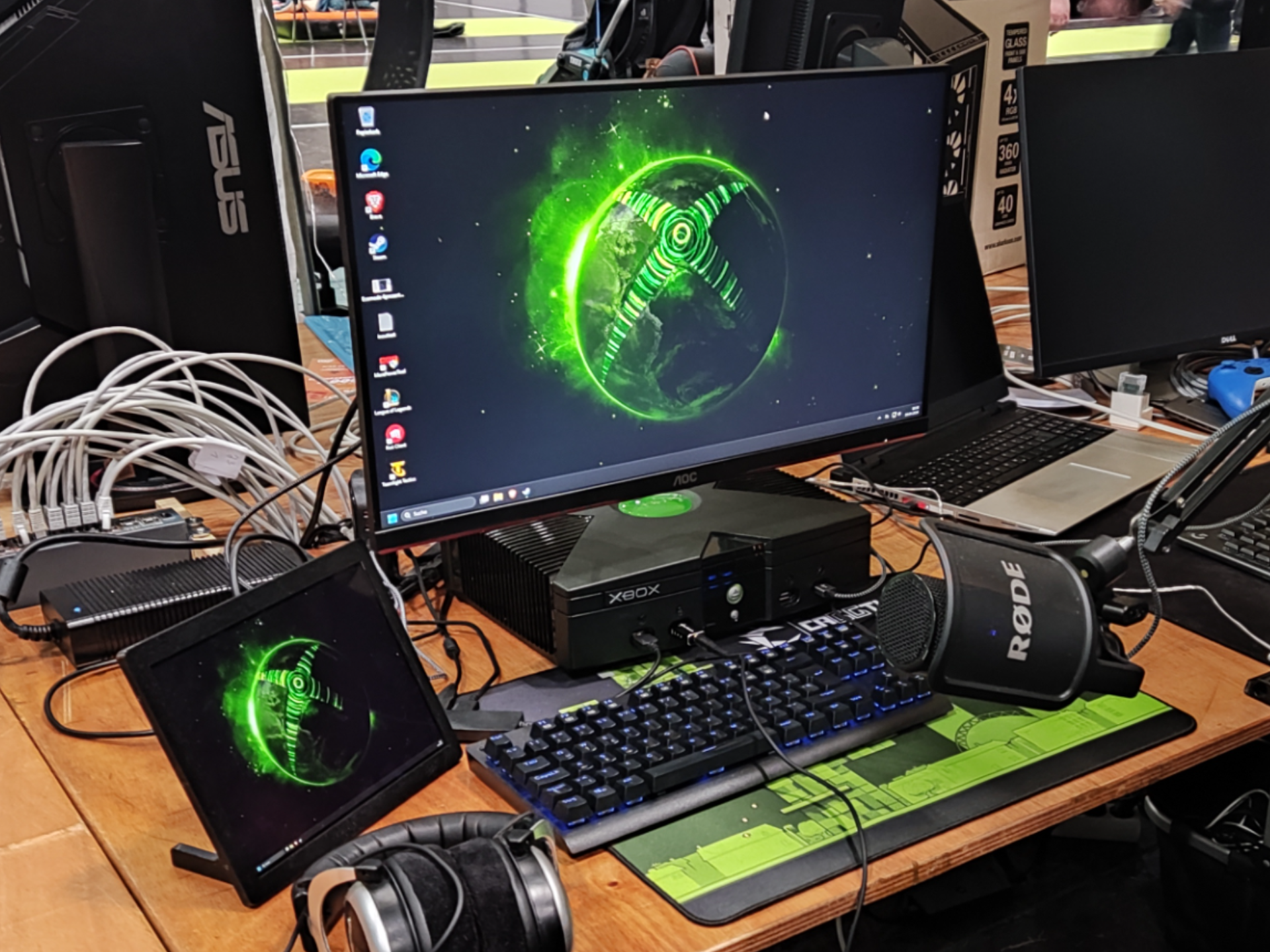 Original XBOX ITX-PC with full-size GPU by SON4