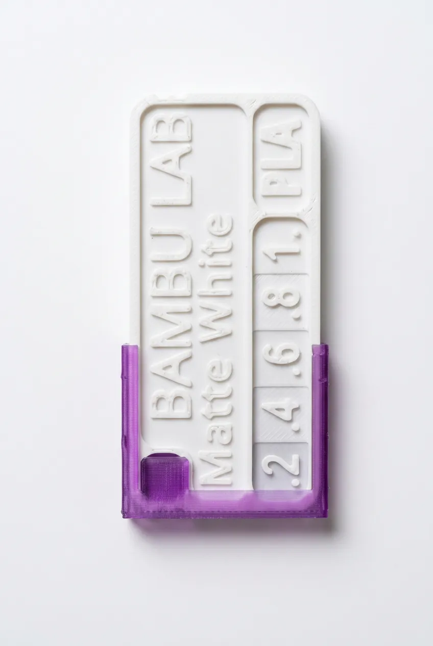 Favorite Filament Swatch AMS Holder vertical - Free 3D Print Model ...