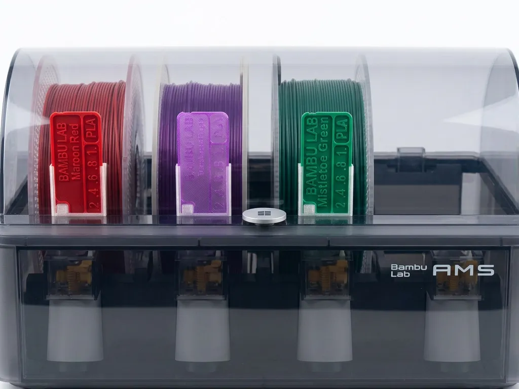 Favorite Filament Swatch AMS Holder vertical - Free 3D Print Model ...
