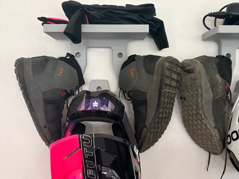 Mountain Bike / Bike Gear Wall Mounted Organizer