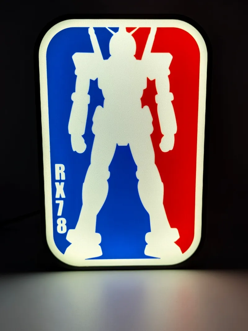 Gundam RX78 - light box (1 AMS)