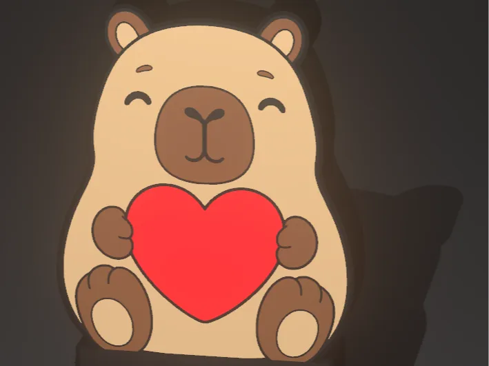 Lichtbox Capybara