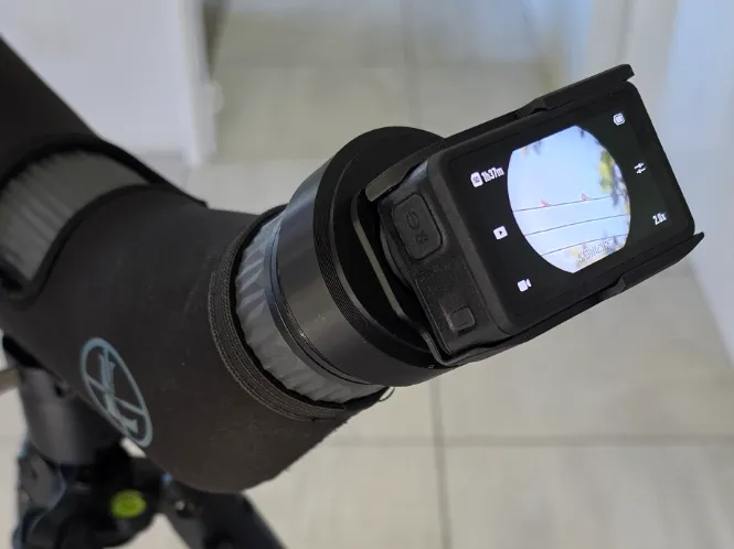 DJI Action 5 Pro Spotting Scope Mount - 56mm