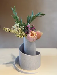 Vase à spirale sculpturale — photo 4