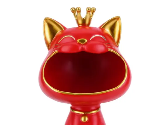 Chat distributeur de friandises